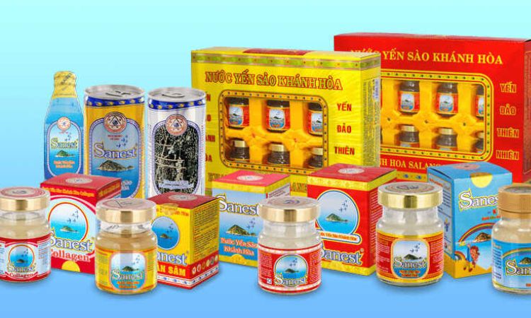 Sản phẩm yến tại Sanest