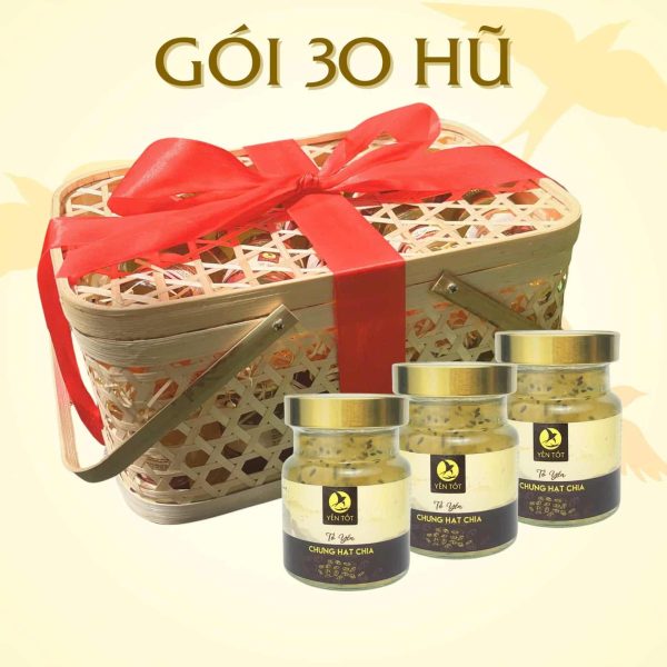 yến chưng sẵn chất lượng combo 30 hủ