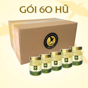 Yến chưng sẵn chất lượng combo 60 hủ