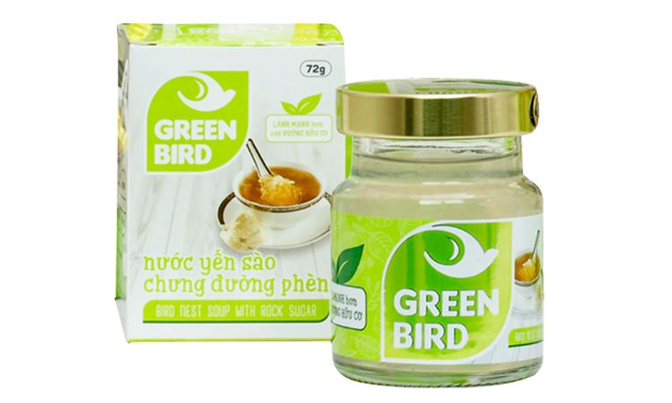 Nước Yến Sào Đường Phèn Green Bird