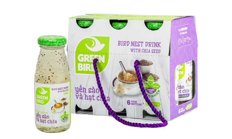 Yến Sào Hạt Chia Green Bird